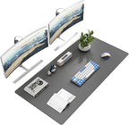 DAWNTREES Desk Mat Protector, PU Leather Desk Pad, Non Slip, Large Mouse Pad by PremiumDeskPadatDawnTrees