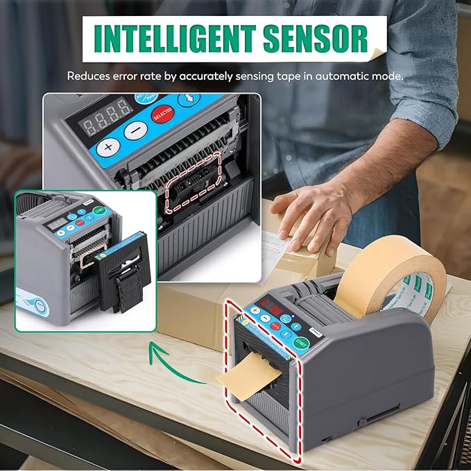 Frifreego Automatic Tape Dispenser Electric Tape Cutter, - Image 5