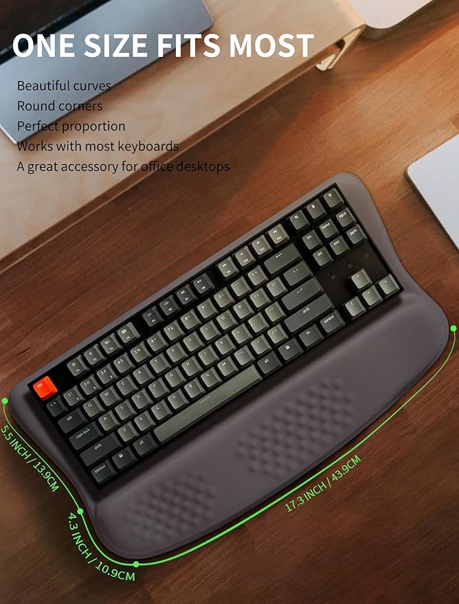 KUOSGM Ergonomic Wave Wrist Rest - Image 6