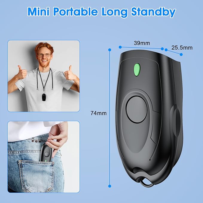 Mini Wireless Barcode Scanner, symcode Barcode Scanner Bluetooth&Wireless - Image 7