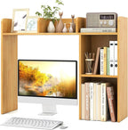 Tangkula Desktop Bookshelf, Countertop Storage Hutch by TANGKULA