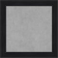 Amanti Art Black Framed Magnetic Board 25x25 Medium Vision Board by AmantiArt