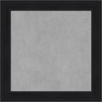 Amanti Art Black Framed Magnetic Board 25x25 Medium Vision Board by AmantiArt