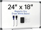 VUSIGN 24" x 18" Magnetic Whiteboard by VUSIGN