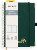 POPRUN Spiral Dotted Journal Notebook, by POPRUN