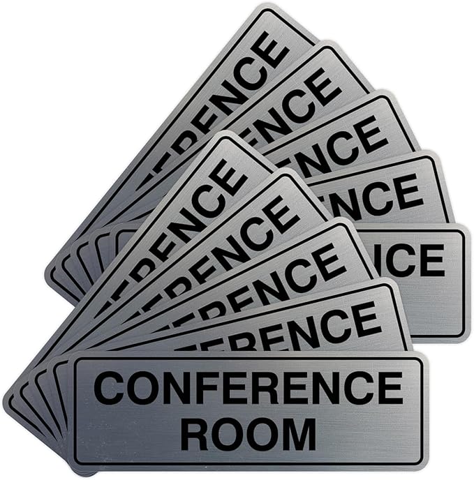 Standard Conference Room Sign by All+Quality