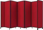 Versare Room Divider 360 Portable Wall Partition | Folding Panels | Large by VERSARE
