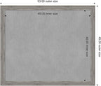 Amanti Art Grey Framed Magnetic Board 45x53 Oversize Vision Board - Image 4