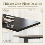 ErGear Height Adjustable Electric Standing Desk, 47.2 x 23.6 Inches Sit Stand - Image 5