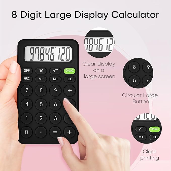 Cute Calculator, Basic Four Function Calculator - Image 3