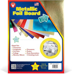 Hygloss Metallic Cardstock Sheets – 100 Shiny Gold Sheets, 8.5” x 11” - Image 2