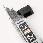 Nicpro 600 PCS Lead Refills 0.5mm HB #2 Break Resistant Mechanical Pencil - Image 2
