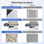 UNECHO 12 Pack 12" X 12" X 0.47" Acoustic Panels - Image 4