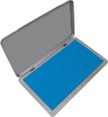 Metal Case Stamp Pad Large Size, Sky Blue Color by ZIGEL