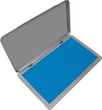 Metal Case Stamp Pad Large Size, Sky Blue Color by ZIGEL