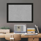 Amanti Art Black Framed Magnetic Board 23x31 Medium Vision Board - Image 6