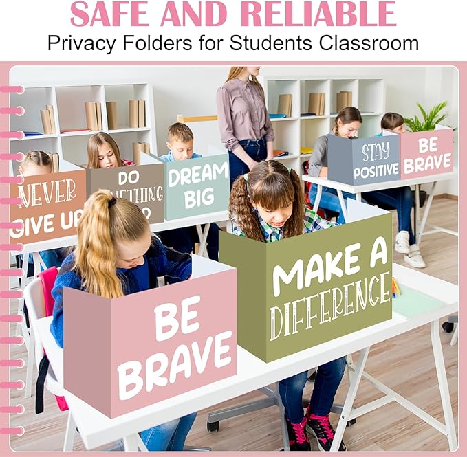 Honoson 24 Pcs Bulk Inspirational Privacy Folders - Image 5