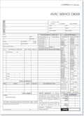 HVAC Service Order Invoice & Repair Detail Form, 3 Part Forms Carbonless 100 by NextDayLabels