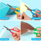 Toidgy 150 Packs Kids Scissors, 5 Inch Scissors Bulk - Image 5