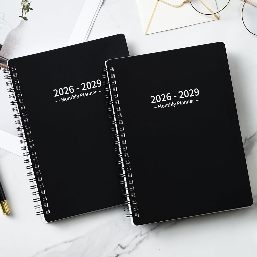 2026-2029 Monthly Planner/Calendar - 3 Year Monthly Planner 2026-2029, July 2026 - June 2029, 6.4" x 8.5", 36 Months Planner with Tabs, 30 Notes Pages, Double-Side Pocket, Holidays, Julian Dates