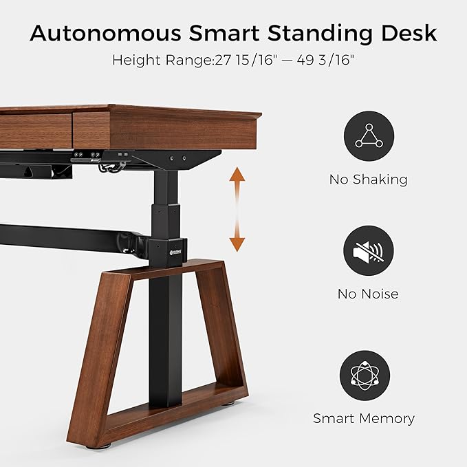 EUREKA ERGONOMIC Standing Desk, 63 inch Executive Desk - Image 6