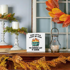 Funny Office Decor, Funny Office Gifts, Dumpster and Fire Wood Box Sign - Image 5