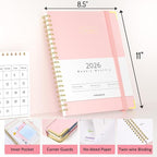 Forvencer 2026 Planner, Hardcover Calendar Planner Weekly and Monthly, Jan 2026 - Image 5