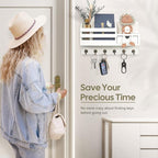 FifthQuarter Key Holder Wall Mount: Key and Mail Holder - Image 6