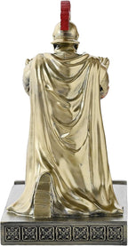 CYXStar Roman Praetorian Prefect Warrior Knight Pen Holder Desk Ornament Resin - Image 7