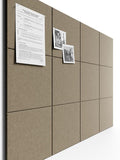 Bumusty Large Cork Board 47"x35" Alternative by Bumusty