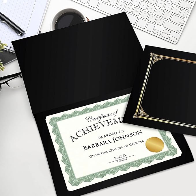 Geographics® 30% Recycled Blank Parchment Certificates, 8 1/2" x 11", Optima - Image 2