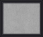 Amanti Art Black Framed Magnetic Board 24x28 Medium Vision Board by AmantiArt