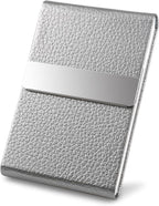 Business Card Holder with Ultra Slim Design, Business Card Case with Premium PU by DMFLY