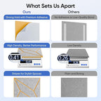 UNECHO 12 Pack 12" X 12" X 0.47" Acoustic Panels - Image 4