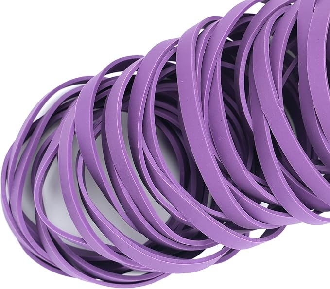 AMUU Rubber Bands Size #64 purple Rubber Band 0.5blPcs rubber band - Image 5