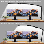 ailbton bright led desk lamp with clamp,eye caring, package contents