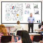 H-Qprobd 96"x48" White Board for Wall Commercial-Grade Large Magnetic Dry Erase - Image 8