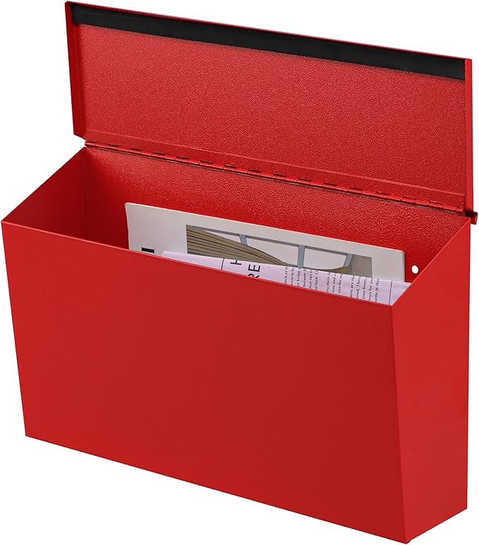 KYODOLED Wall-Mount Mailbox, Large Capacity Mail Box, Galvanized Steel - Image 8