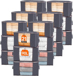 Lifewit Large Capacity Clothes Storage Bag Organizer by Lifewit