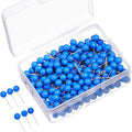 WILLBOND 500 Pack Map Push Pins Map Tacks Small Round Head Push Pins Thumb Tacks by Willbond+Technology+Limited