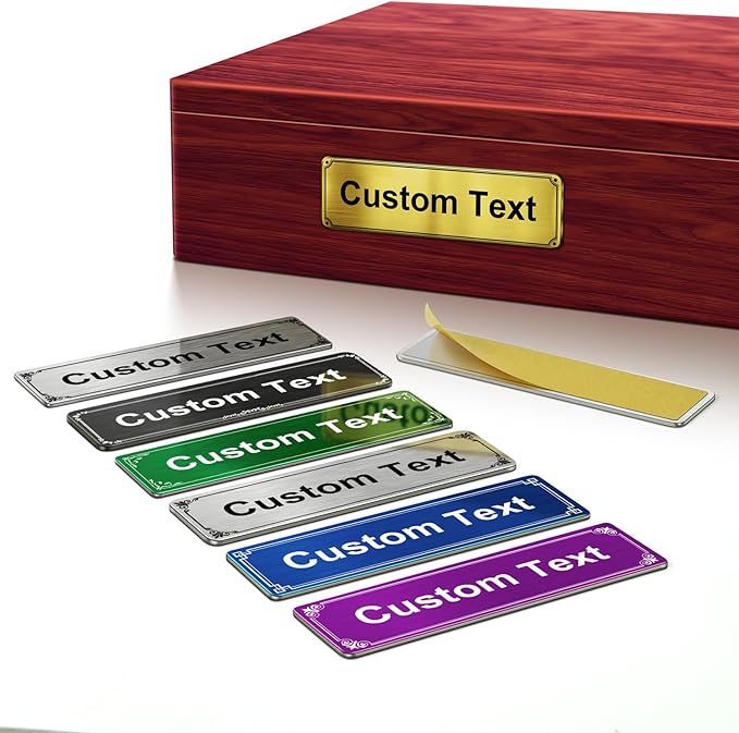 Stainless Steel Personalized Name Plate by PersonalizedTouchMakingYourMomentsMeanSoMuch