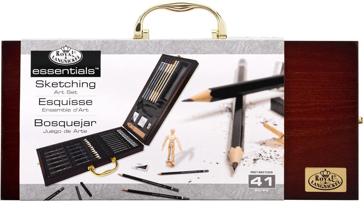 royal & langnickel premier 40 piece sketching artist, main product view