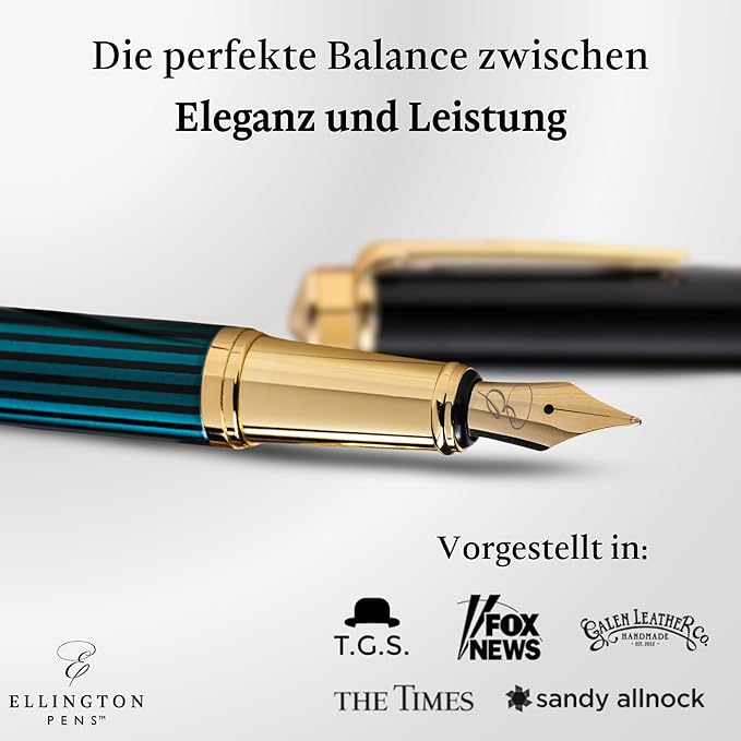Ellington Pens Luxury Fountain Pen Set - Image 2