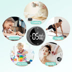 Allbean Digital Kitchen Timer, Large Display Magnetic Countdown Countup Timer - Image 7