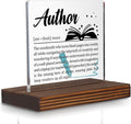 Author Gifts, Funny Desk Sign for Writers and Storytellers, Inspirational by Pariveca
