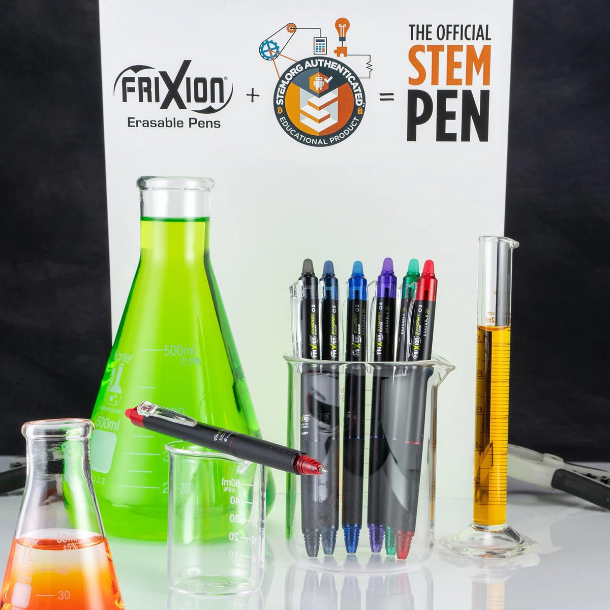 PILOT FriXion Synergy Clicker Erasable,Refillable & Retractable Gel Ink P...