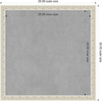 Amanti Art Silver Framed Magnetic Board 22x22 Medium Vision Board - Image 2