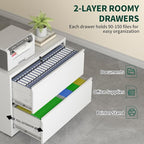 2 Drawer Lateral File Cabinet - Image 5