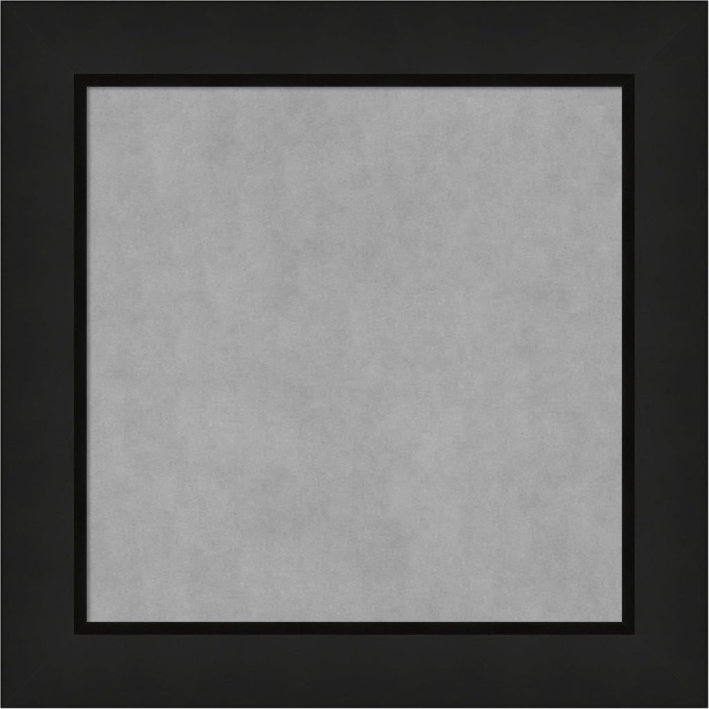 Amanti Art Black Framed Magnetic Board 15x15 X-Small Vision Board