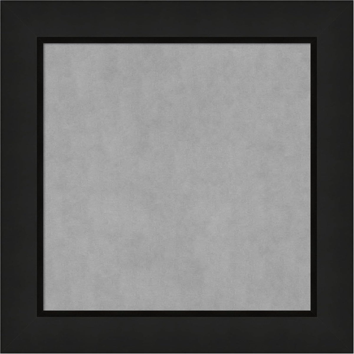 Amanti Art Black Framed Magnetic Board 15x15 X-Small Vision Board
